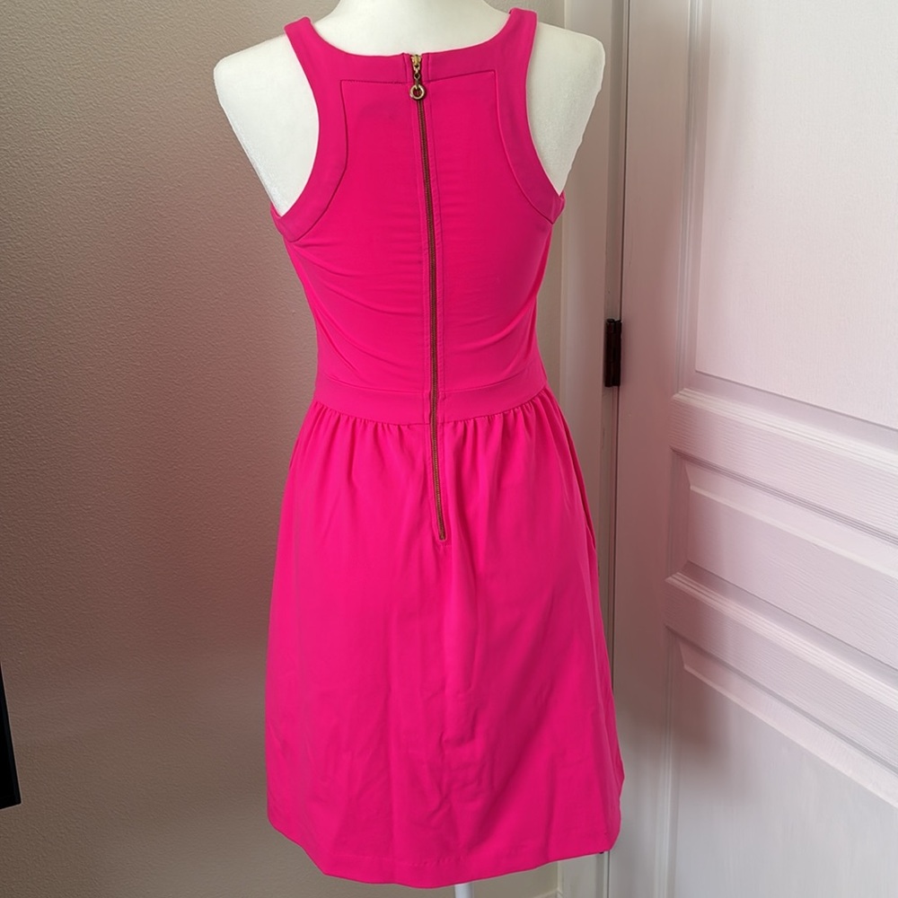 CYNTHIA ROWLEY Hot Pink Dress - Small - Picture 2 of 7